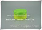 Green 200 ml Plastic Cream Jars Packaging Cylinder For Travel