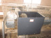 Galvanized child and mother rabbit cage commercial rabbit farming cage with tray easy clean