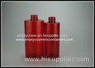 Amber Tall Plastic Cylinder Bottles 300ml Large Capacity Personal Care