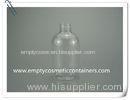 200ml Clear Plastic Empty Pump Bottles Cylinder Screen Printing