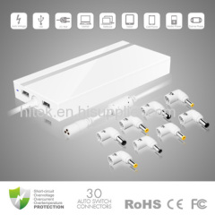 90W Ultra Slim Universal Laptop AC Adapter With 5V 2.3A Dual USB output