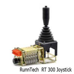 RunnTech Spring return joystick Analogue output joystick Full grip joysticks Single-beam bridge cranes Double-beam