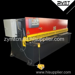 hydraulic metal sheet cutting machine