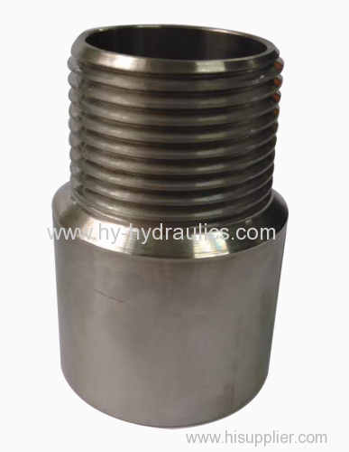 worldwide Male Stainless steel Pipe Threaded Transition fitting