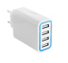 Small 4 port 5V5.6A USB AC Charger Wall charger for tablet and phone