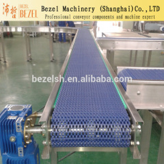 Sliding roller top modular belt for conveyor