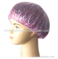 Plastic shower cap bath accessories