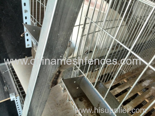 Haotian Galvanized Commercial Farm Rabbit Cages China Factory