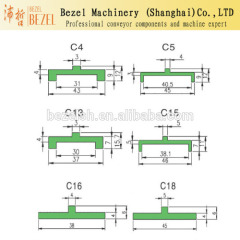 Polyethylene UHMWPE wear strips conveyor parts