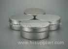 Silver Frosted Empty Aluminum Cosmetic Packaging Recyclable 250G