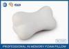 Small Cute Bone Shaped Neck Pillow Memory Foam Travel Cushion With Washable Cover