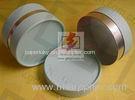 Small Composite Paper Cans Packaging UV Coating with Ribbon