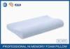 Soft Pure Comfort Memory Foam Contour Pillow With Cotton Velour Pillowcase Cover