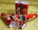 Cardboard Pen Gift Boxes Paper Cylinder Box Micky Mouse Carton Pattern