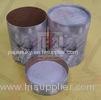 Sealing Cylinder Food Packaging Tubes Cardboard Gift Box Soy Ink Print