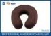 Brown Children Memory Foam Evolution Travel Pillow For Head and Neck Rest