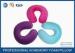 2 In 1 Colorful U Shaped Memory Foam Travel Neck Pillow With 360 Degree Head Support