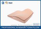 Cervical Orthopedic Memory Foam Back Support Cushion For Back Pain / Lumbar Alignment