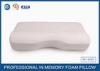 White King Size Curved Memory Foam Pillow For Neck / Shoulder And Back Pain
