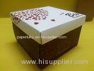 Cake Square Paper Gift Boxe Food Packaging Recyclable for Bakery