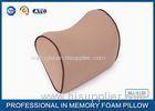 Compact Molded Memory Foam Travel Neck Rest Pillow Lumbar Cushion Filling