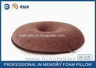 Coccyx Orthopedic Car Seat Cushion Memory Foam Doughnut Cushion With Bamboo Fabric