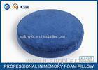 High Density Memory Foam Round Chair Pads / Memory Foam Dining Chair Cushion