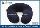 Classic Velvet Cover Small Memory Foam Pillow Travel Luxuries Neck Support Pillow