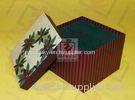 Candle Paper Foldable Gift Boxes / Shirt Gift Boxes Silk Screen