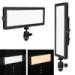 Bicolor Edge Light Soft LED Video Lighting Kits Aluminum Solid Stable