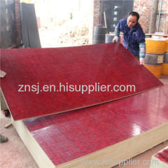 ZNSJ bamboo plywood for house buliding construciton export to Tanzania