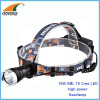 10W XML T6 Cree LED Headlamp 500Lumen high power headlight camping lantern 2*18650 rechargeable fishing lamp CE RoHS