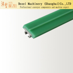 Conveyor guide wear strip conveyor guide rails