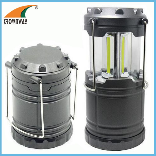 COB camping lantern SMD working lamp 1W LED portable lantern outdoor lamp tent lantern 3*AA battery hook closed lamp