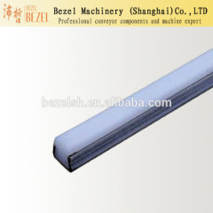 Conveyor guide white side guide chain