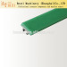 Conveyor flat chain guide strip material in SS+HDPE