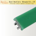 Conveyor guide profile bottle blowing guardrail