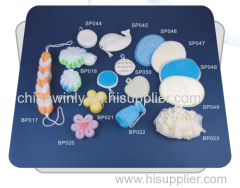 Animal sponge for bath accessories