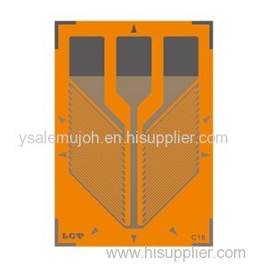 Two-element 90 Degree Rosette For Torgue And Shear-strain Measuremetn Strain Gauge CF350-3HA-B