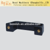 Plastic middle inner threaded door handle