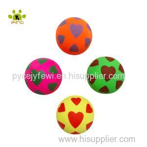 Fluorescence Color Foam Rubber Ball