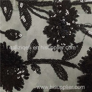 Spangle Embroidery Fabric Product Product Product