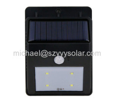 Waterproof Security 4LED Solar Motion Sensor Light