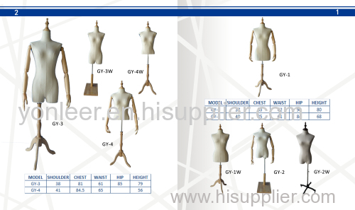 Mannequin Torso tailor mannequin movable female mannequin