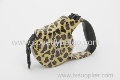 Hot Sale Wholesale Leopard Auto Retractable Dog Leash