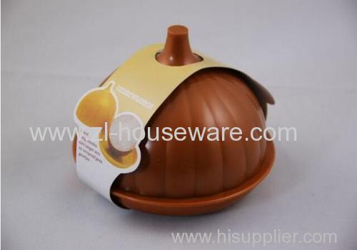 Food grade Onion prep box Onion prep case Onion storage box Onion storage casePlastic Food Prep Container in onion shape