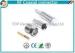 Silver FME Jack Female Crimp Connector Free Hanging For RG174 Cable