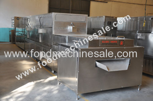 Heat Conduction Snack Tunnel Microwave Drying Machine
