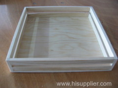 High grade wood fruit tray with competitive price