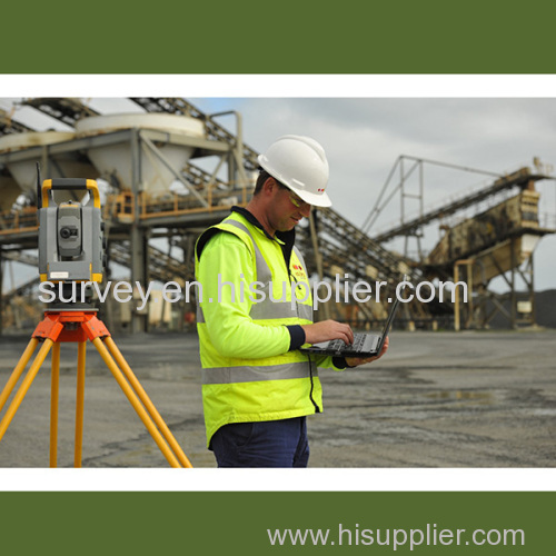 High accuracy total station with dual axis